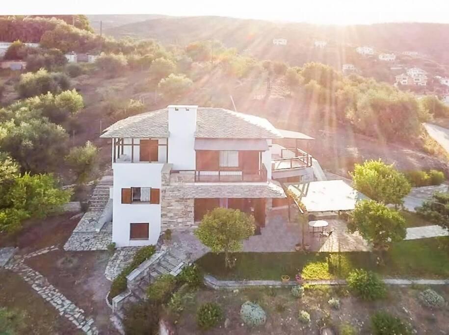 Seaside House With View Over Pagasitikos Afissos Exterior photo